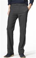 Basic Leg Trousers, Grey, medium