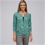 3/4 Sleeve Crew Neck Cardigan, , small
