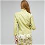 Washable Linen 1 Button Jacket, New Dill, small