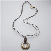 Drop Necklace, Gold, medium