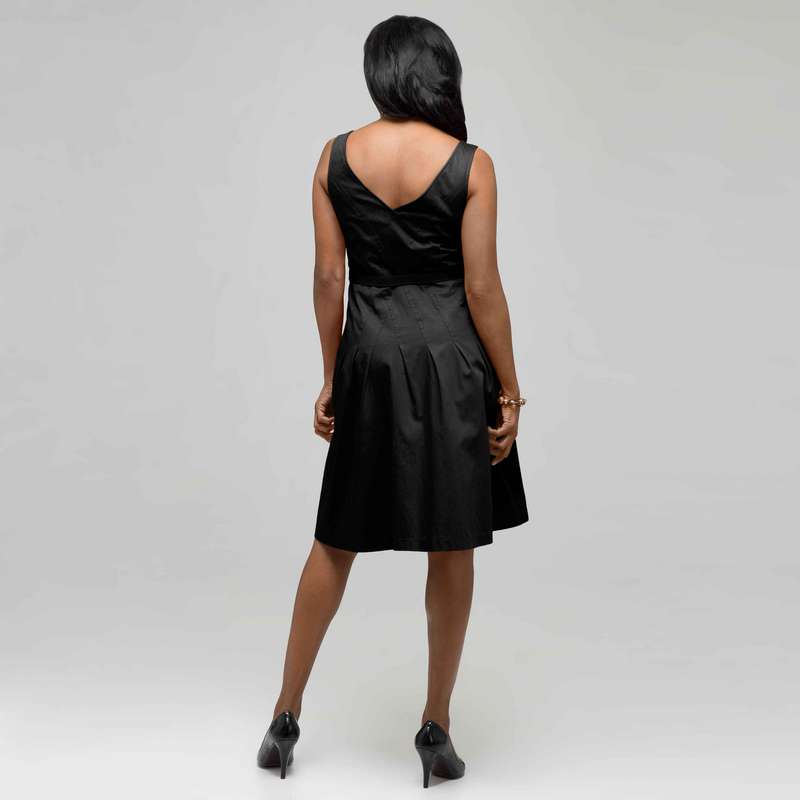 Belted Fit and Flare., , large